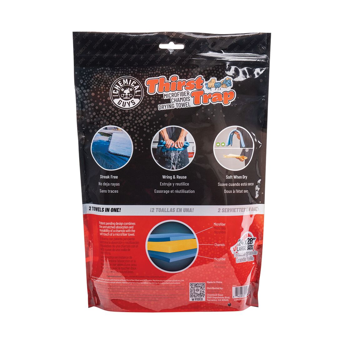 Chemical Guys Thirst Trap Drying Towel, , scaau_hi-res