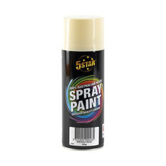 5 Star Enamel Spray Paint Heritage Cream 250g, , scaau_hi-res