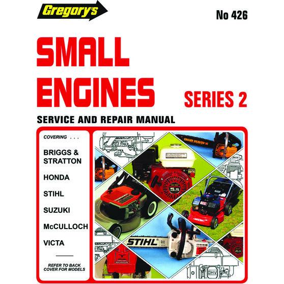 Gregory's Service and Repair Manual Small Engines - 426, , scaau_hi-res