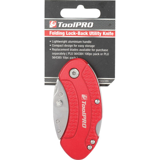 ToolPRO Foldng Lock Back Utility Knife, , scaau_hi-res