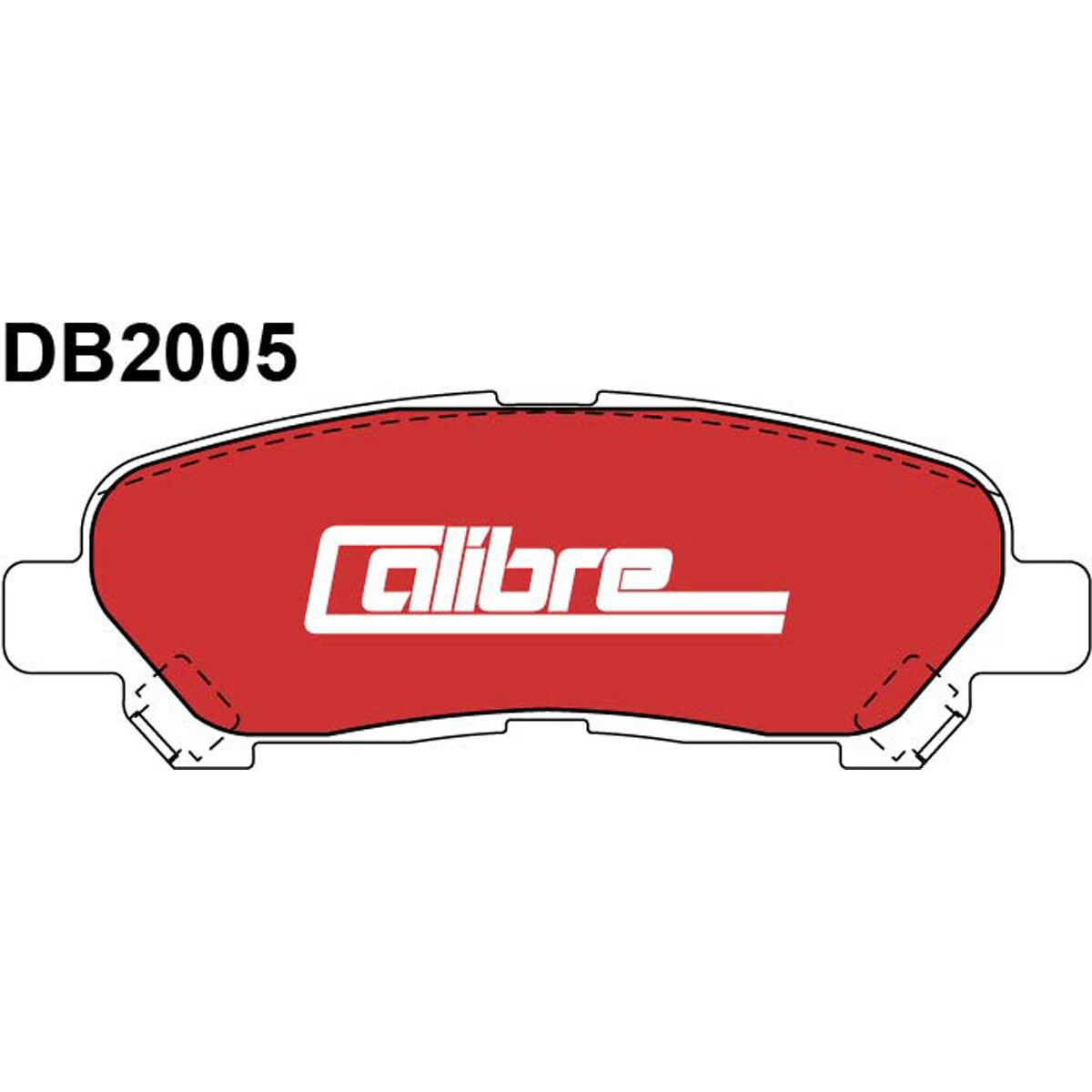 Calibre Disc Brake Pads DB2005CAL, , scaau_hi-res