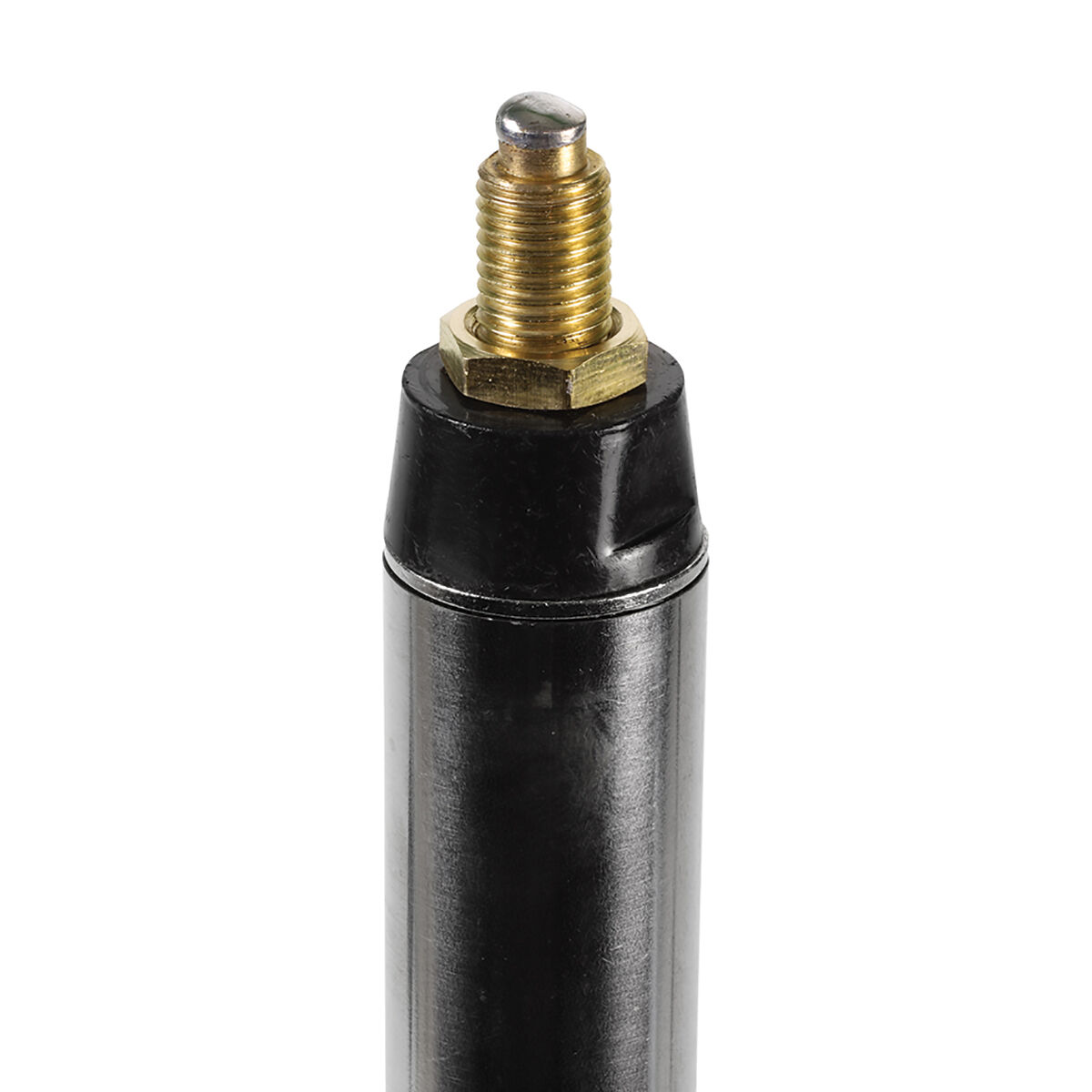 8 Inch Silver Antenna with Coaxial Connection F Connector for use with Gate receiver 8 long and a protective rubber 