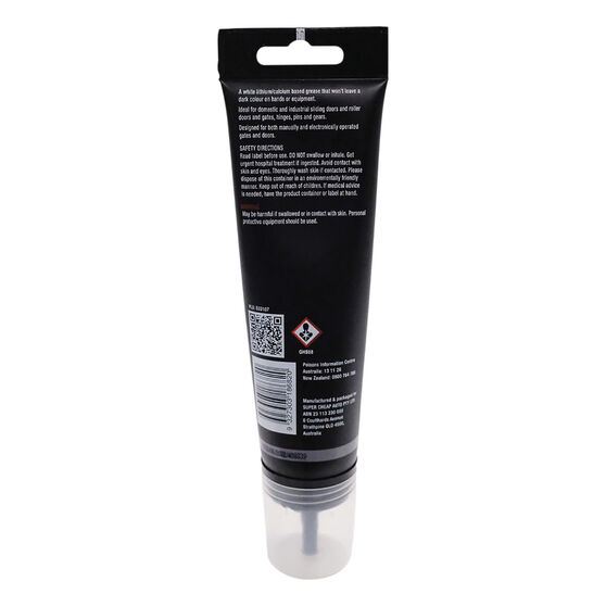 SCA Garage Door Grease Tube with Nozzle 100G Supercheap Auto