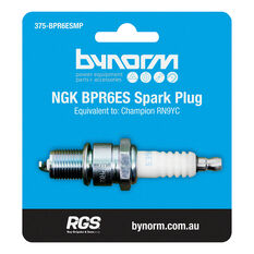 Bynorm NGK BPR6ES Mower Spark Plug, , scaau_hi-res