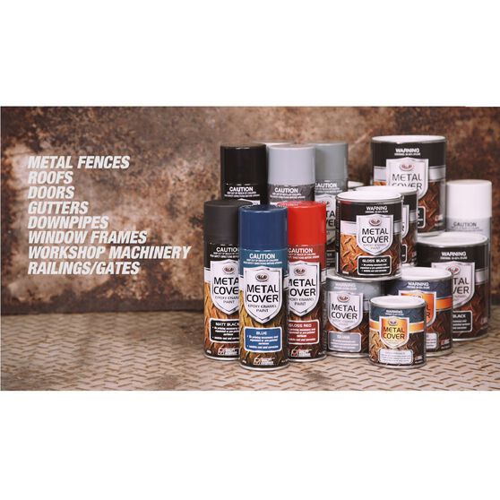 Sca Metal Cover Rust Paint Enamel Heavy Duty Grey Primer 250ml Supercheap Auto