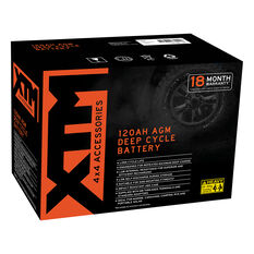 XTM Deep Cycle Battery DC12-120Ah AGM, , scaau_hi-res