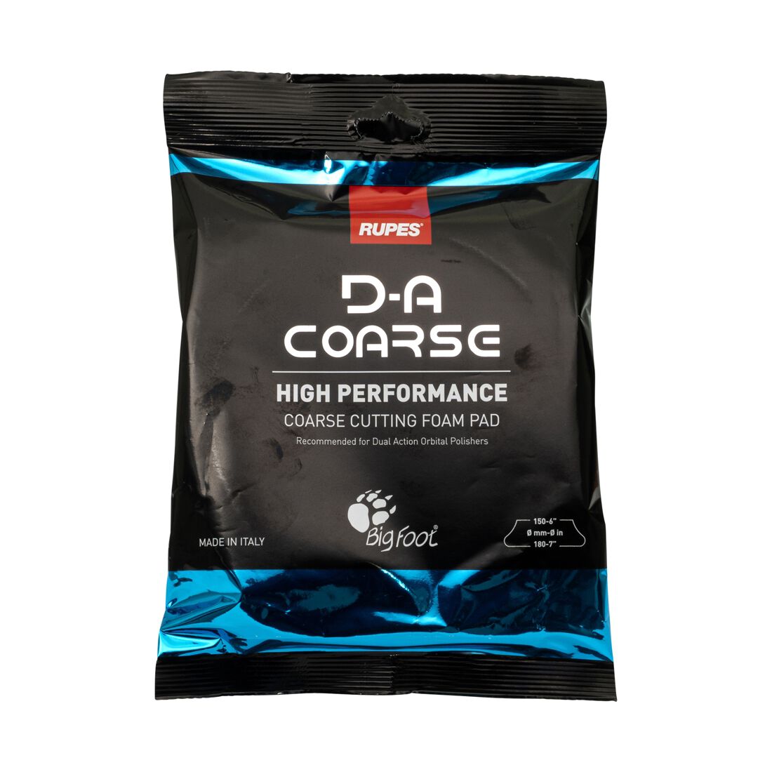RUPES D-A Coarse Polishing Foam Pad - 150/180mm, , scaau_hi-res