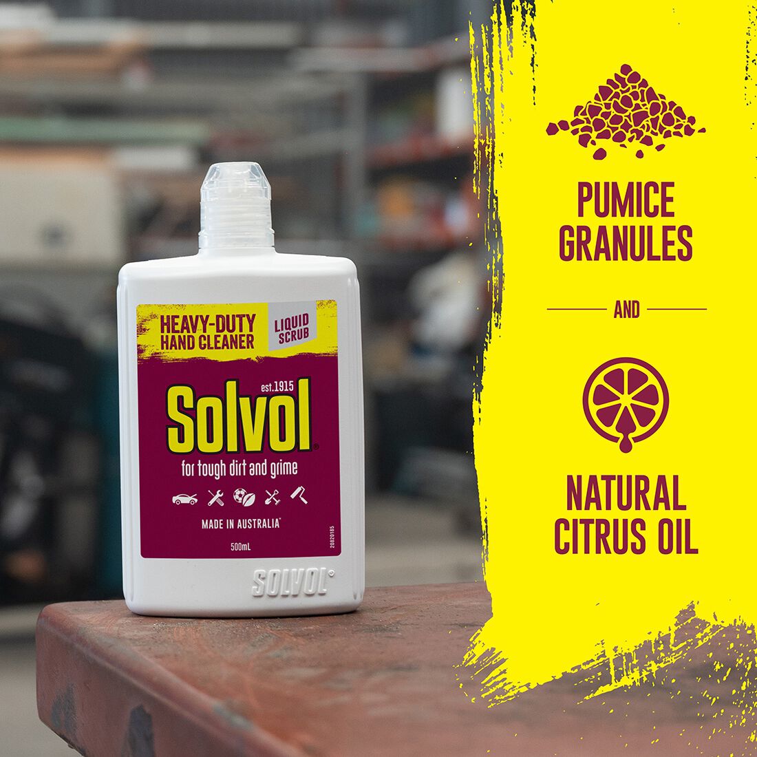 Solvol&reg; Hand Cleaner Liquid 500mL, , scaau_hi-res