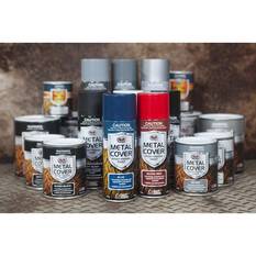 SCA Metal Cover Enamel Rust Paint, Silver - 1 Litre, , scaau_hi-res