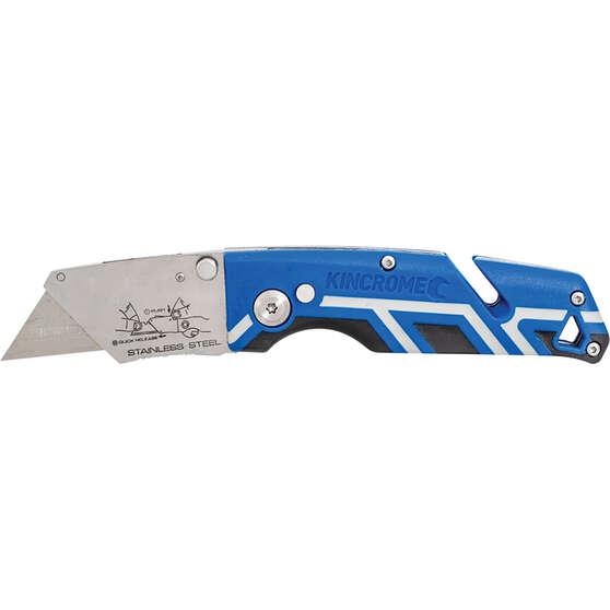 Kincrome Folding Utility Knife, , scaau_hi-res