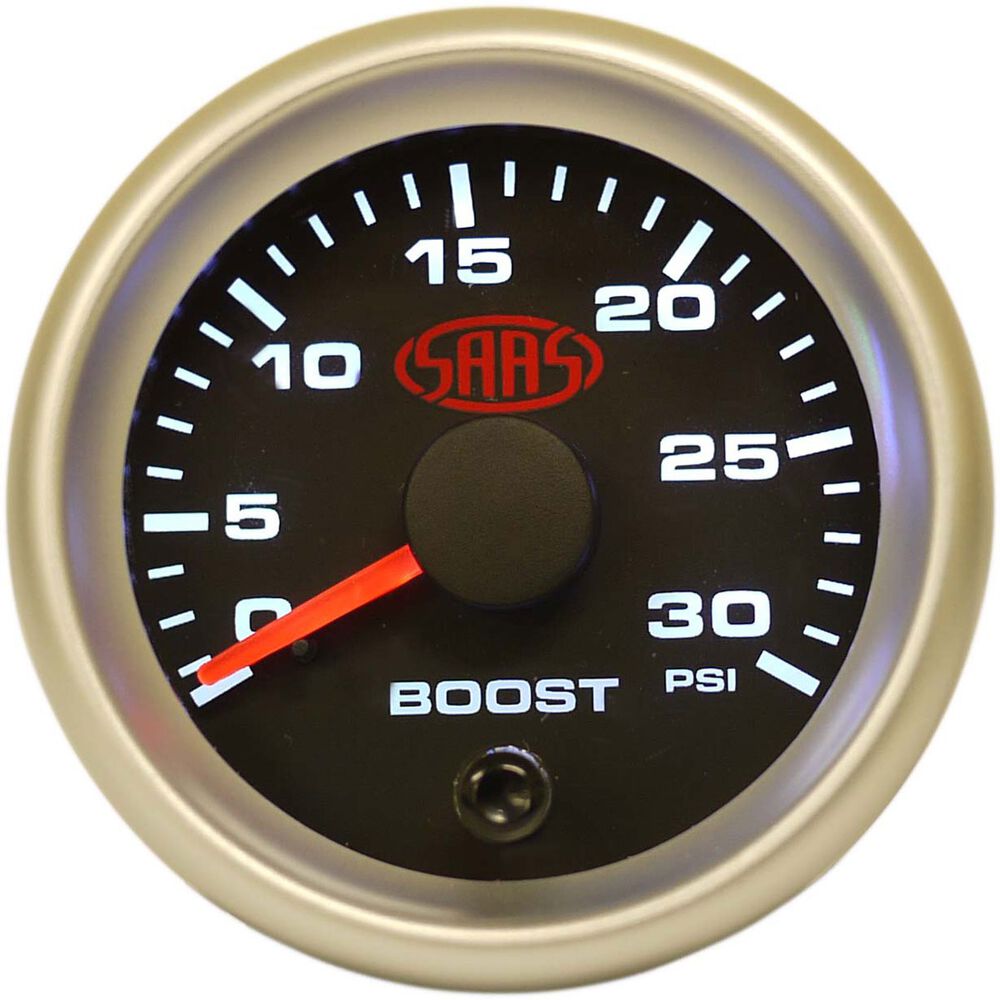 Gauge Black Face, 52mm, Diesel Boost Supercheap Auto