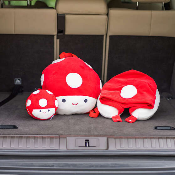 Cabin Crew Kids Toadstool Eye Mask/Pillow, , scaau_hi-res