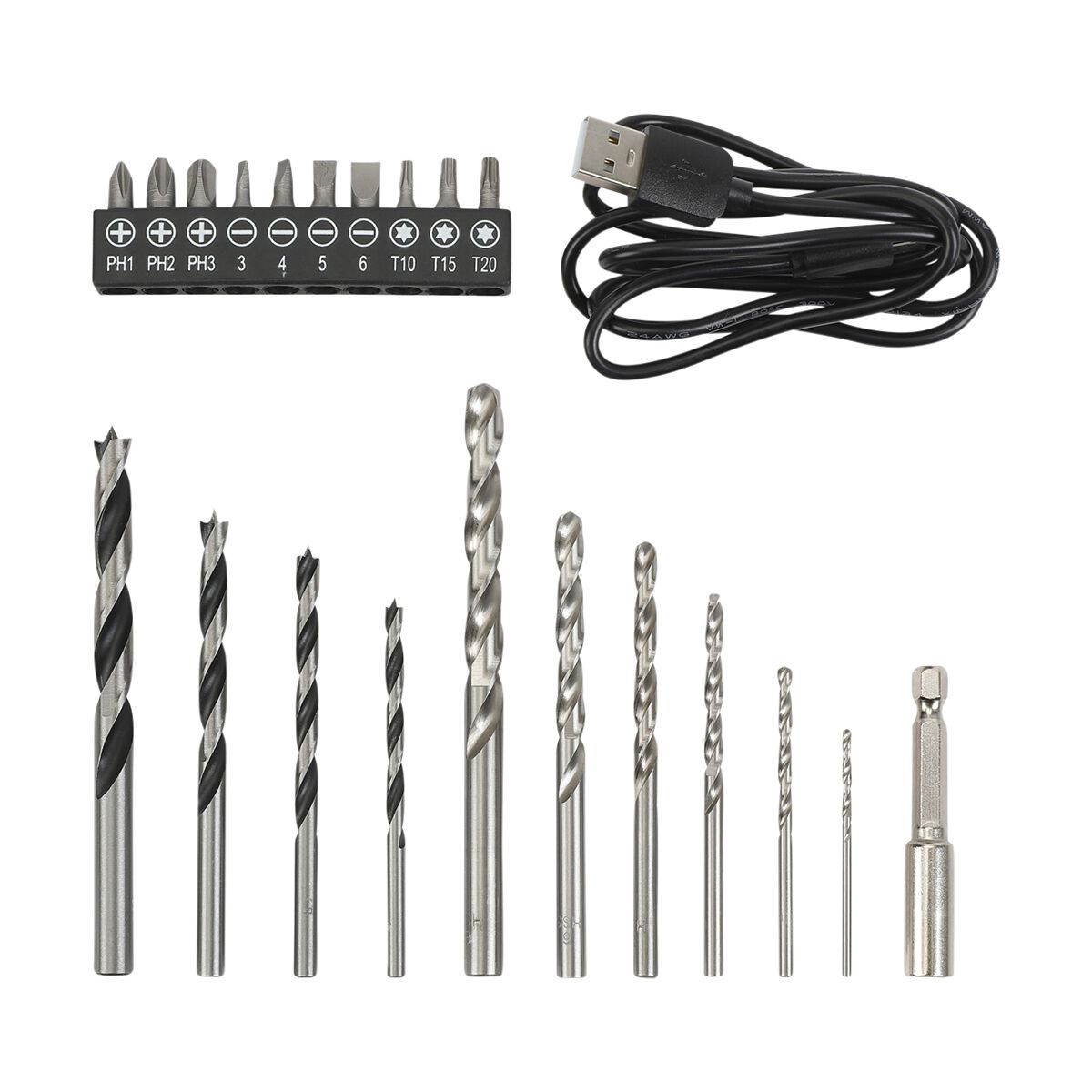 ToolPRO 8V USB Drill Driver Kit, , scaau_hi-res