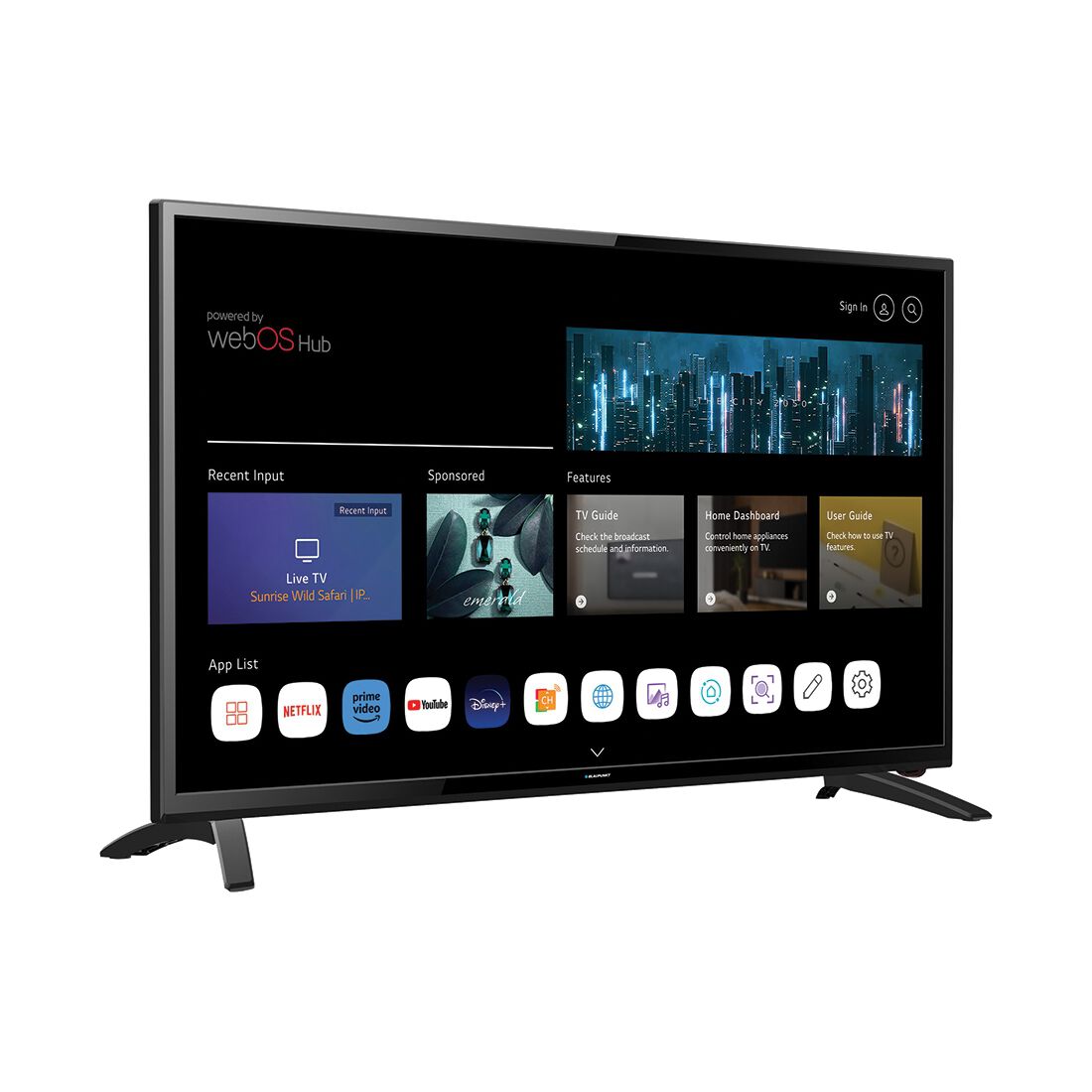 Blaupunkt 24" Full HD Smart TV with DVD Player, , scaau_hi-res