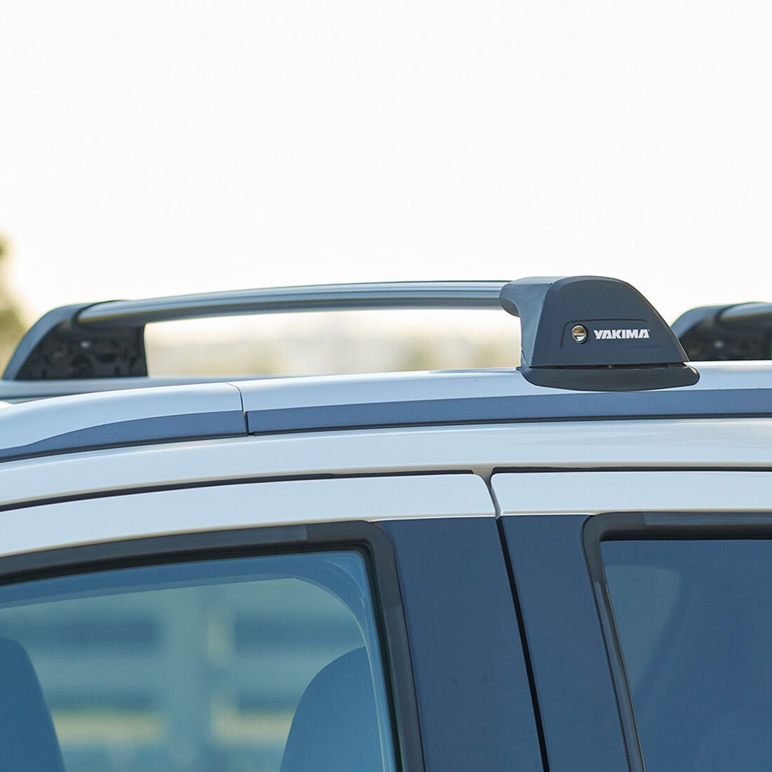 Yakima Aero Flush Bar 95 & 100cm Black Roof Rack Pair - S25YB, , scaau_hi-res