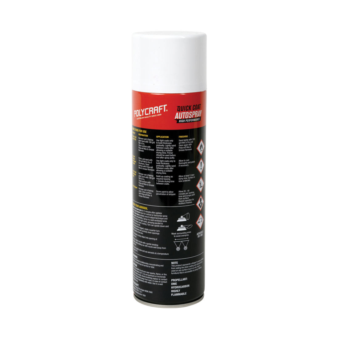 Polycraft Acrylic Gloss White 400g, , scaau_hi-res