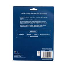 Vinyl Sticker Ford Built Tough, , scaau_hi-res