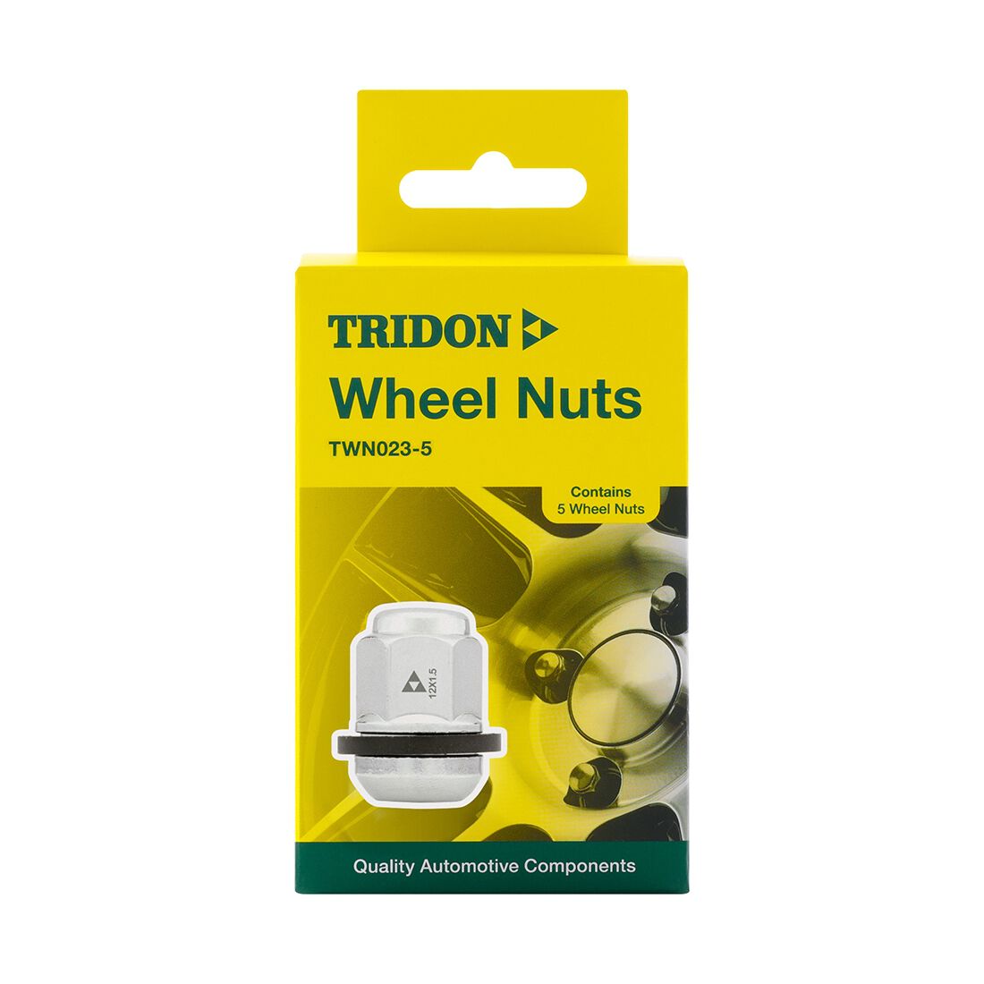 Tridon Wheel Nuts M12x1.5. Ball Seat w/Washer. 19mm Hex, , scaau_hi-res