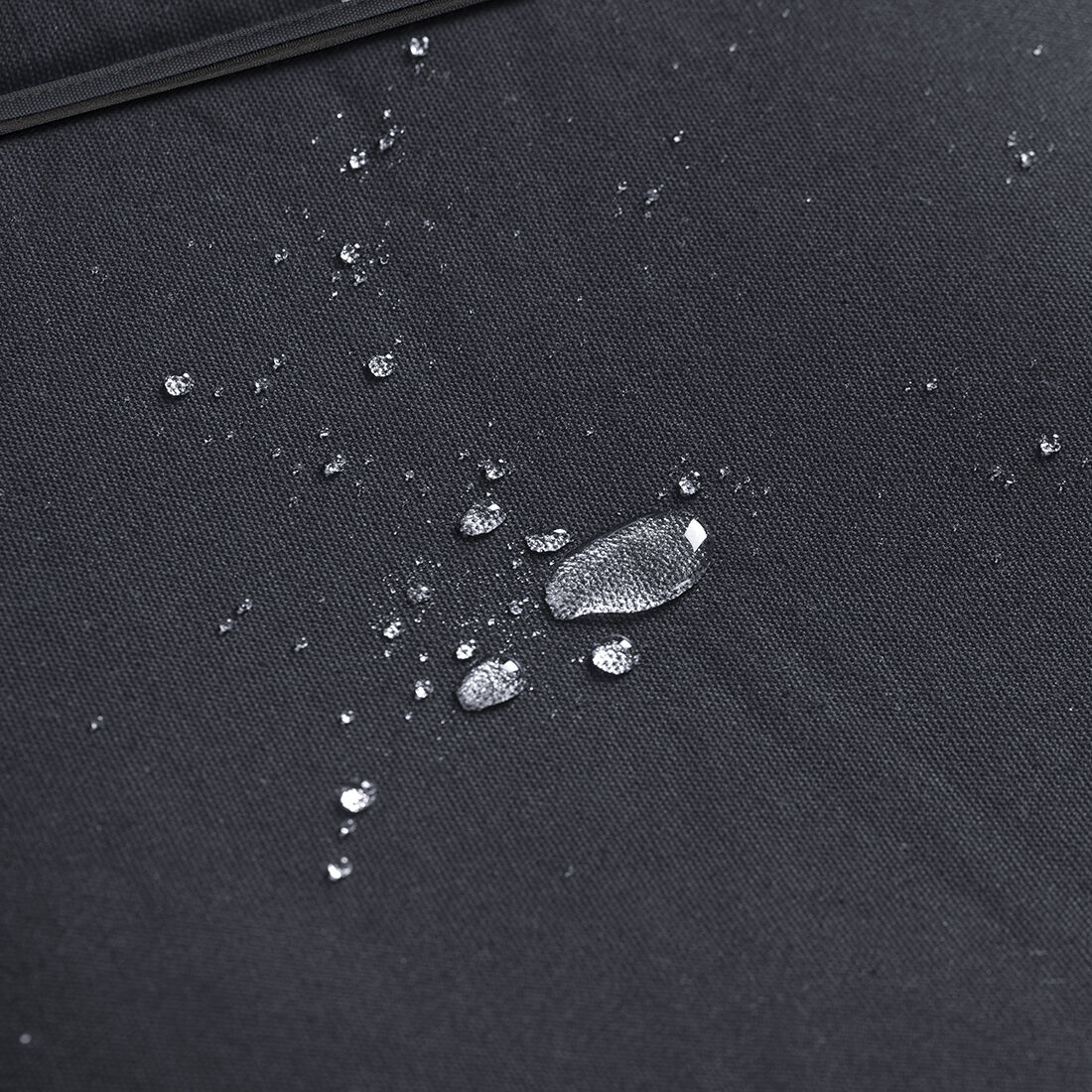 Ridge Ryder Canvas Ute Seat Covers Charcoal/Black Piping Adjustable Headrests Front (without cut out) 301SAB, , scaau_hi-res