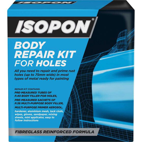 Isopon Body Filler Hole Repair Kit, , scaau_hi-res