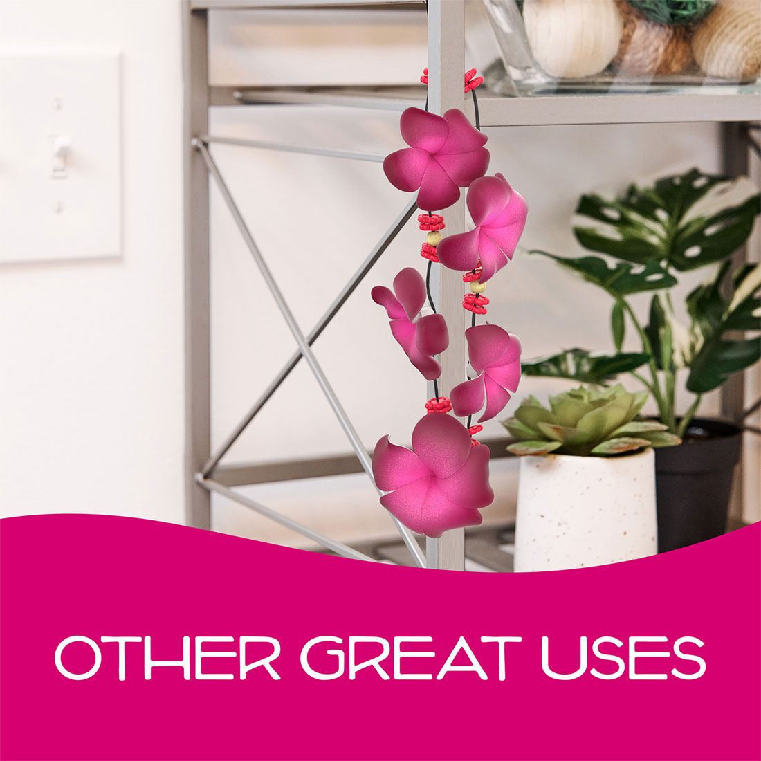 California Scents Novelty Hanging Lei Coronado Cherry Car Air Freshener - 1PK, , scaau_hi-res