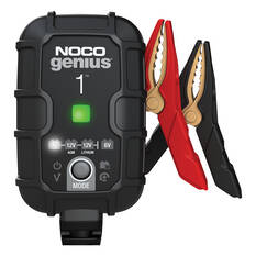 NOCO Genius 1 Battery Charger 6V/12V 1 Amp, , scaau_hi-res