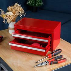 ToolPRO Mini Tool Chest 2 Drawer Red, , scaau_hi-res