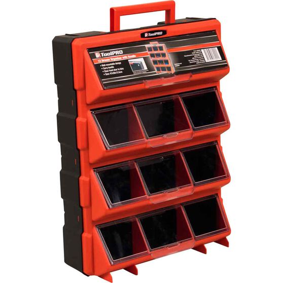 ToolPRO Organiser Portable 12 Drawer Supercheap Auto