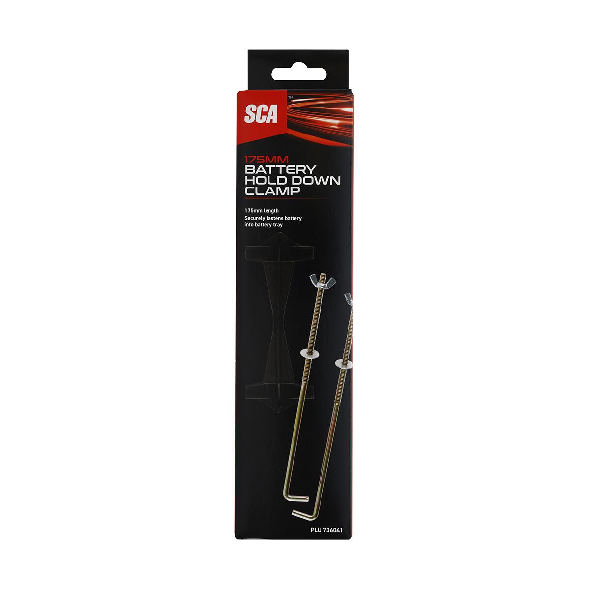 SCA Battery Hold Downs - 175mm Clamp, , scaau_hi-res