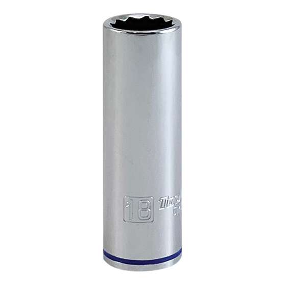 ToolPRO Single Socket Deep 1/2" Drive 18mm, , scaau_hi-res