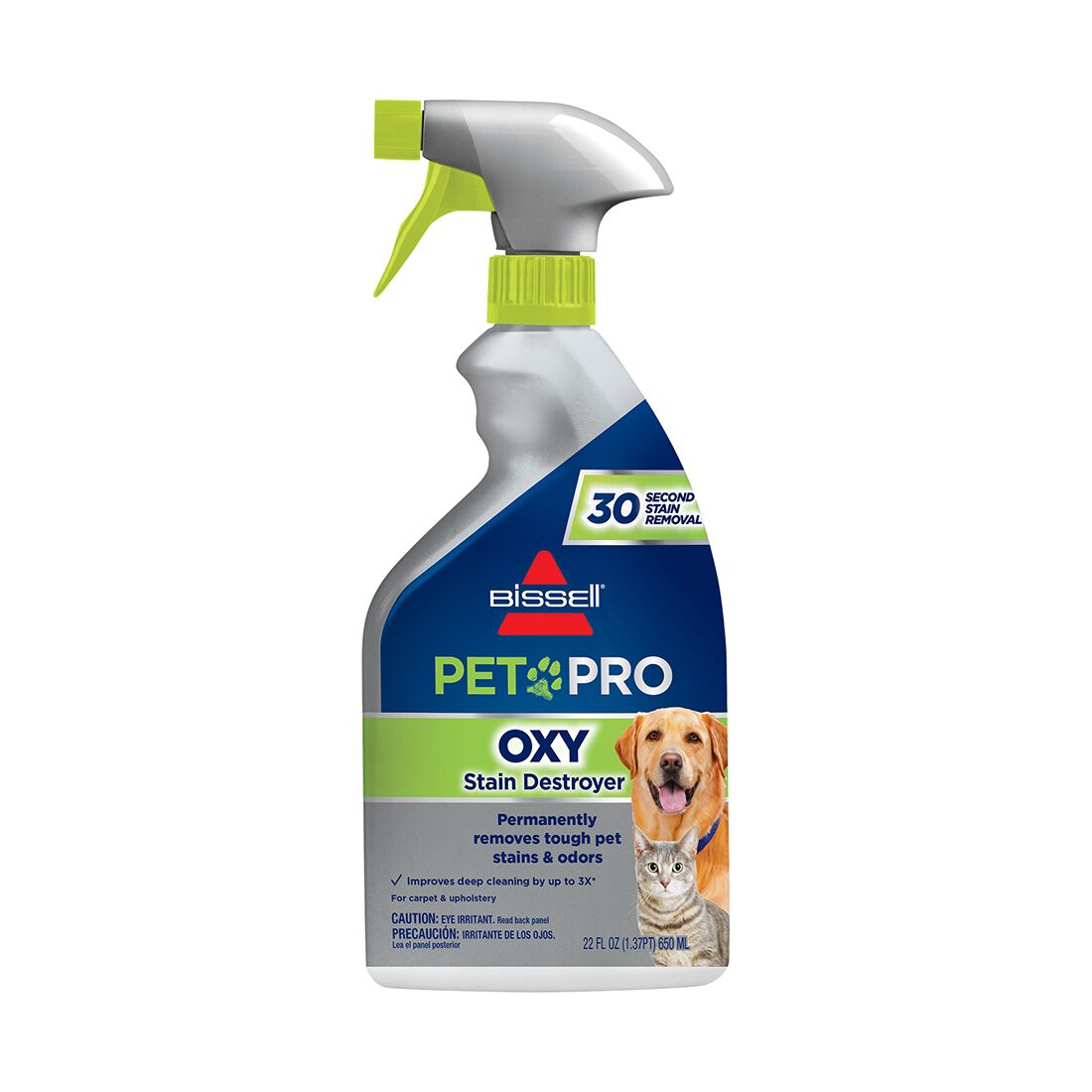 Bissell Pet Pro Oxy Stain Destroyer Spray - 650ml, , scaau_hi-res