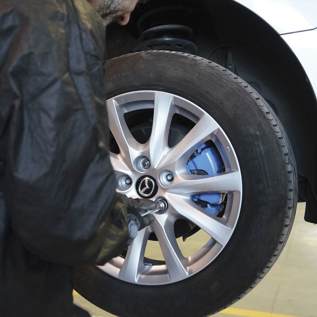 MTN Pro Metallic Blue Brake Caliper Spray Paint 400mL, , scaau_hi-res