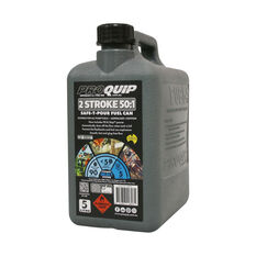 Pro Quip Safe T Pour Jerry Can 5L 50:1 Two Stroke Grey, , scaau_hi-res
