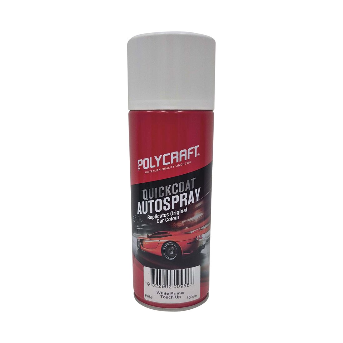 Polycraft Touch Up Paint White Primer DS107 300g, , scaau_hi-res