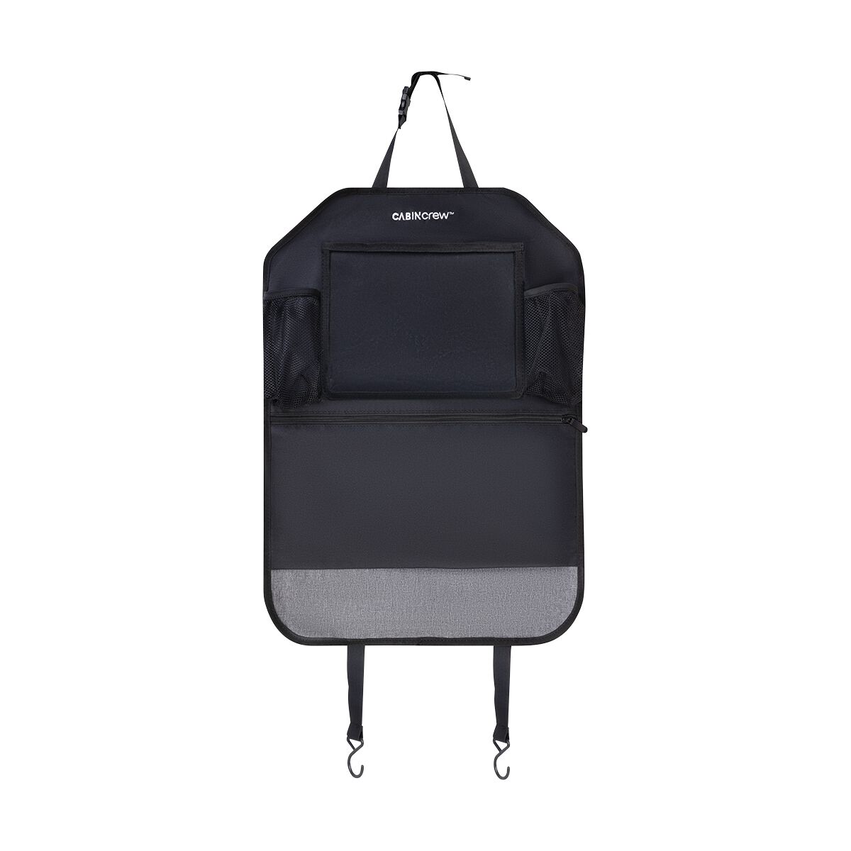 Cabin Crew Kids Repreve Scuff Protector & Organiser Black/Grey, , scaau_hi-res