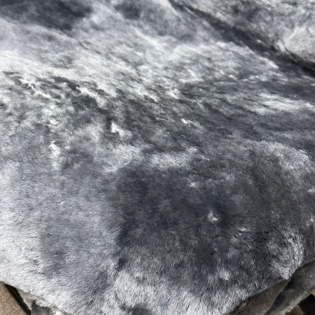 Gold CLOUDLUX Sheepskin Seat Covers - Slate Built-in Headrests Size 60 Front Pair Airbag Compatible, , scaau_hi-res