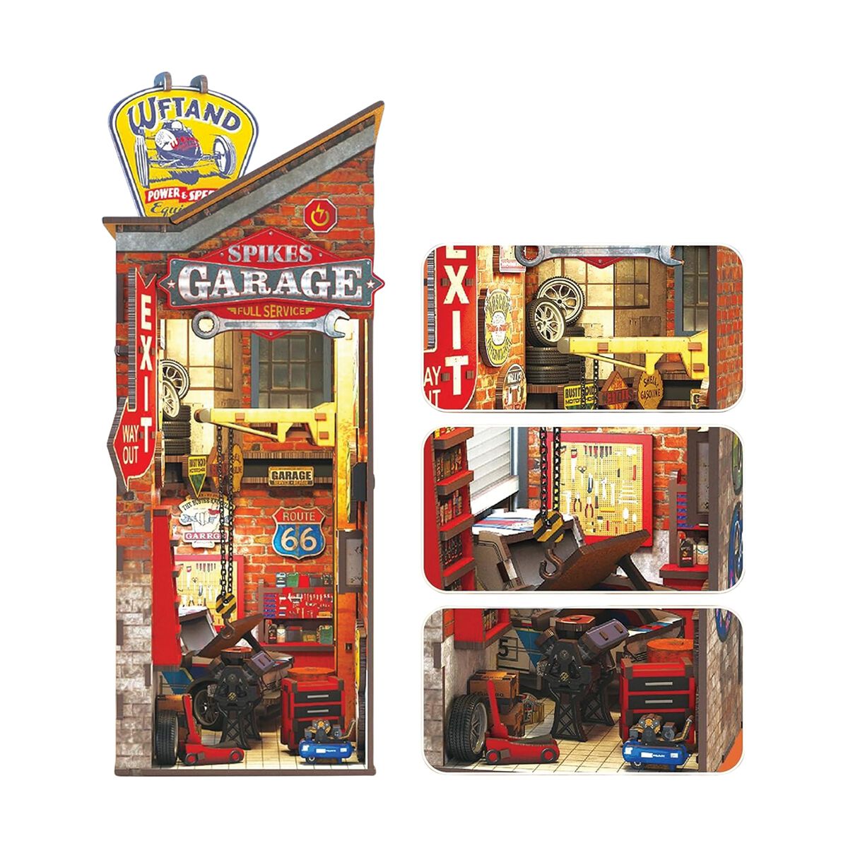 Garage Book Nook Puzzle Kit, , scaau_hi-res