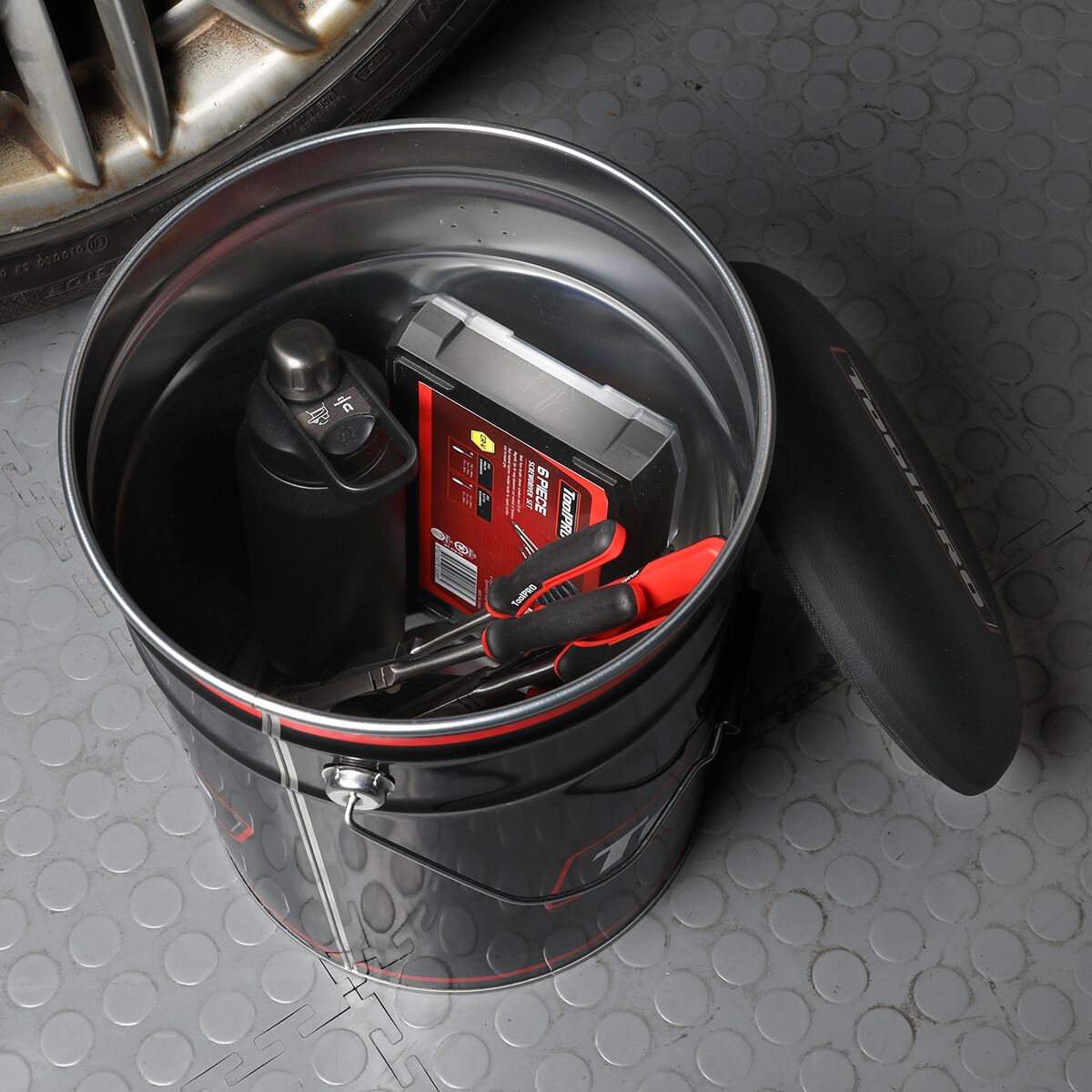 ToolPRO 20L Storage Bucket Seat, , scaau_hi-res
