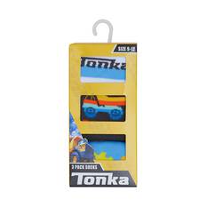 Tonka Kids Socks Size 9-12 3 Pack, , scaau_hi-res