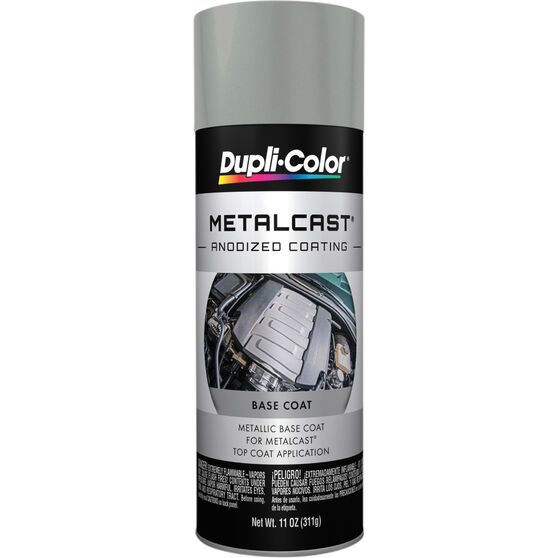 Dupli-Color Metalcast Aerosol Paint Enamel, Grey Metallic Ground Coat - 311g, , scaau_hi-res