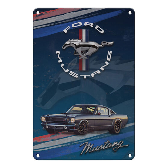 Ford Mustang Tin Sign, , scaau_hi-res