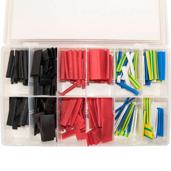 SCA Heat Shrink Tubing - Assorted, 5-13mm, 220 Piece, , scaau_hi-res