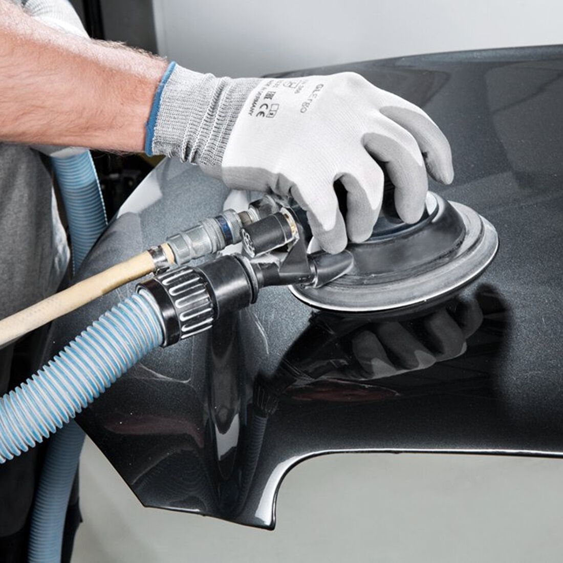 SIA Abrasives 150mm Premium Wet & Dry Sanding Disc, 1950 Series, 8 Hole, 1500 Grit, 5 Pack, , scaau_hi-res