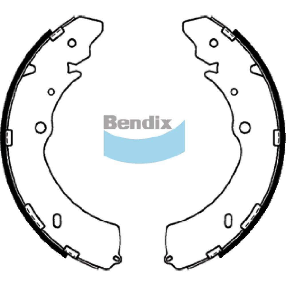Bendix Brake Shoes BS1793 Supercheap Auto
