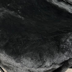 Gold CLOUDLUX Sheepskin Seat Covers - Black Adjustable Headrests Size 30 Front Pair Airbag Compatible, , scaau_hi-res