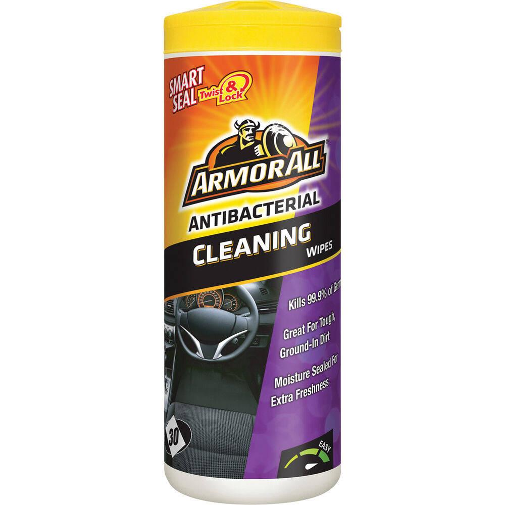 Armor All Antibacterial Cleaning Wipes 30 Pack Supercheap Auto