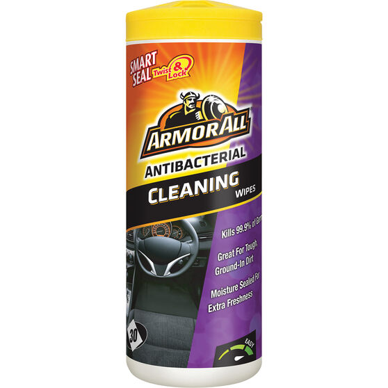 Armor All Antibacterial Cleaning Wipes 30 Pack, , scaau_hi-res