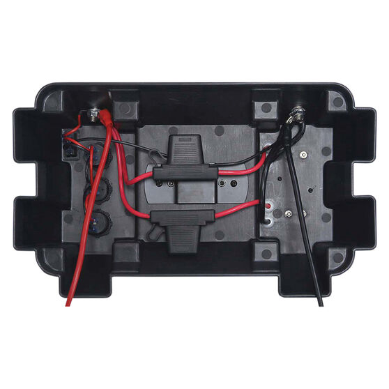 XTM Powered Battery Box with USB & Accessory Socket Supercheap Auto