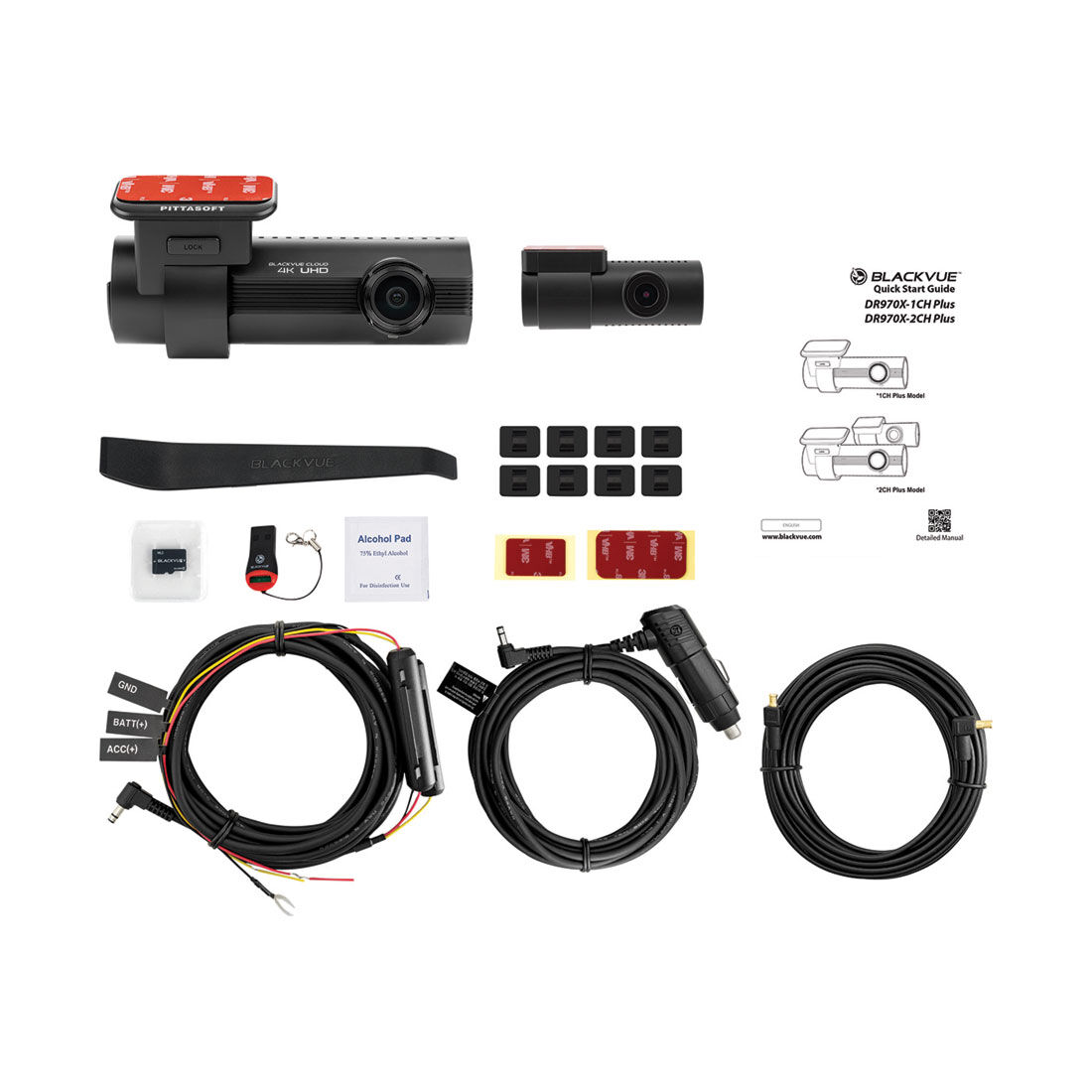 BlackVue 4K UHD Dash Cam DR970X Plus, , scaau_hi-res