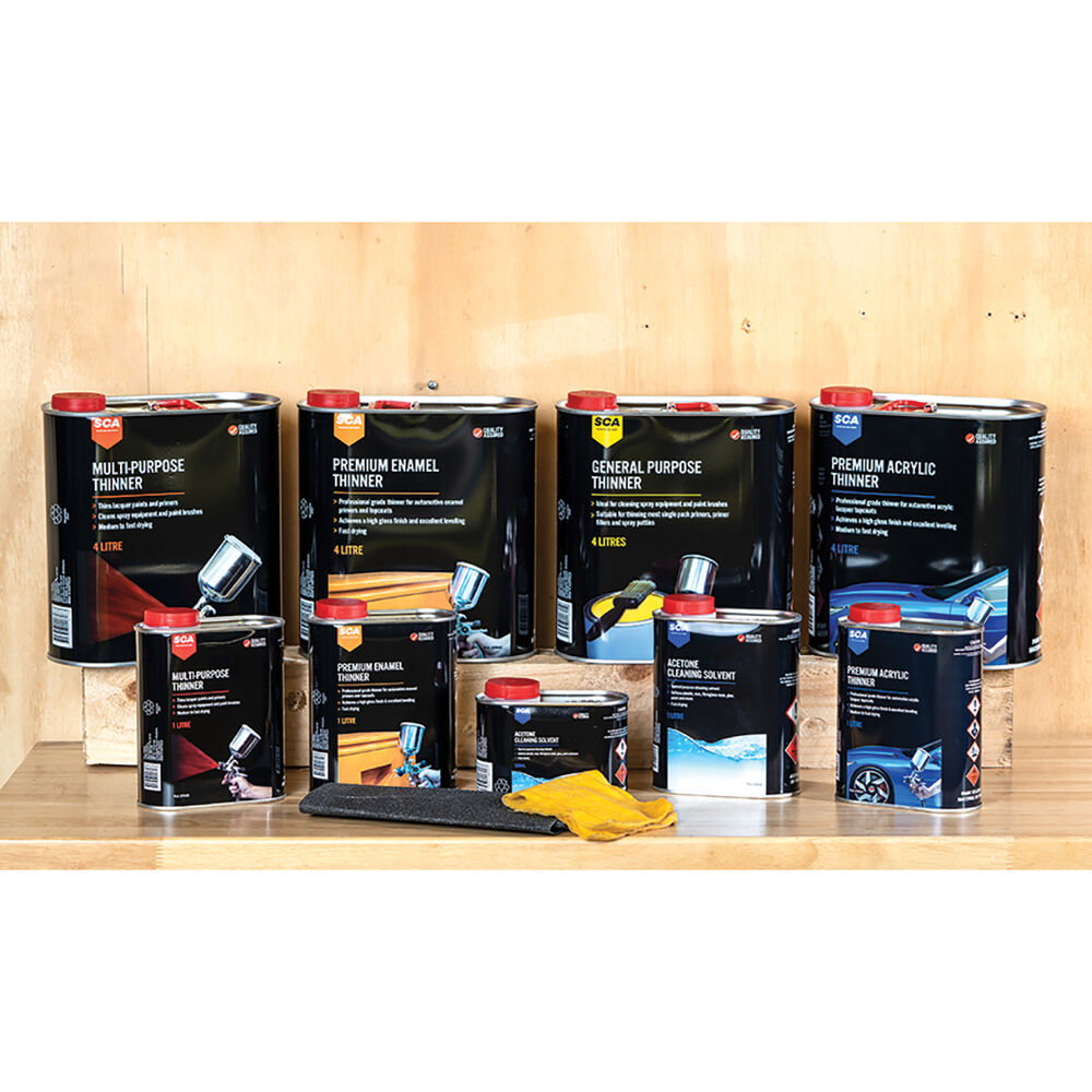 SCA General Purpose Paint Thinner 4 Litre Supercheap Auto